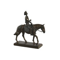 Figurine Décorative DKD Home Decor 20 x 7 x 22 cm Cheval Cuivre