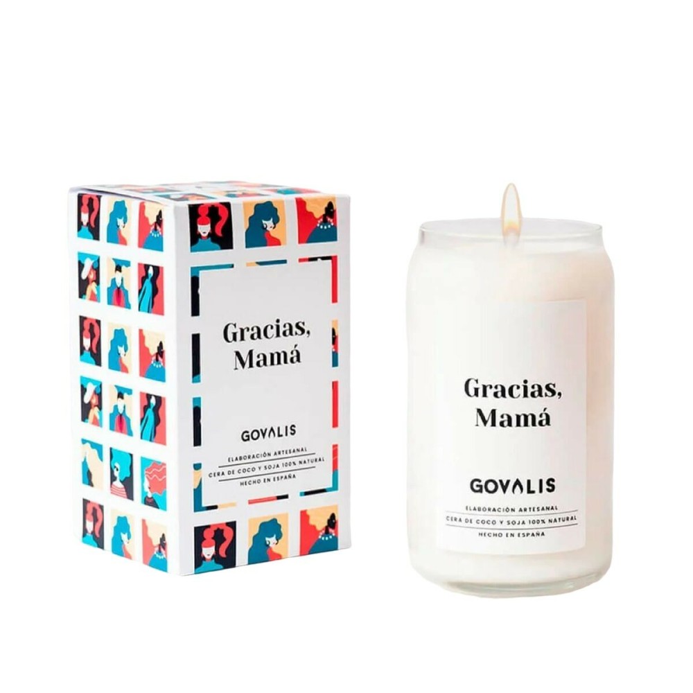 Scented Candle GOVALIS Gracias Mamá (500 g)