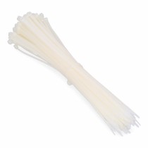 Nylon Cable Ties EDM 48309 White Natural 300 x 8 mm (100 Units)