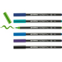 Felt-tip pens Edding 4200 Porcelain Multicolour (6 Units)