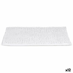 Bath rug Berilo WH/1 White 40 x 60 cm 59 x 40 x 2,5 cm (12 Units)