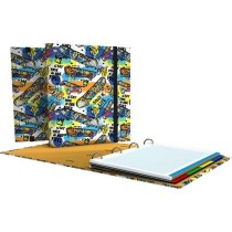 Ring binder Grafoplas Carpebook Street Multicolour A4 (2 Units)