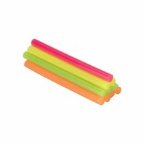 Schmelzklebebalken Salki 430106 Bunt Dekoration Fluor Ø 8 x 95 mm 105 g (22 Stück)