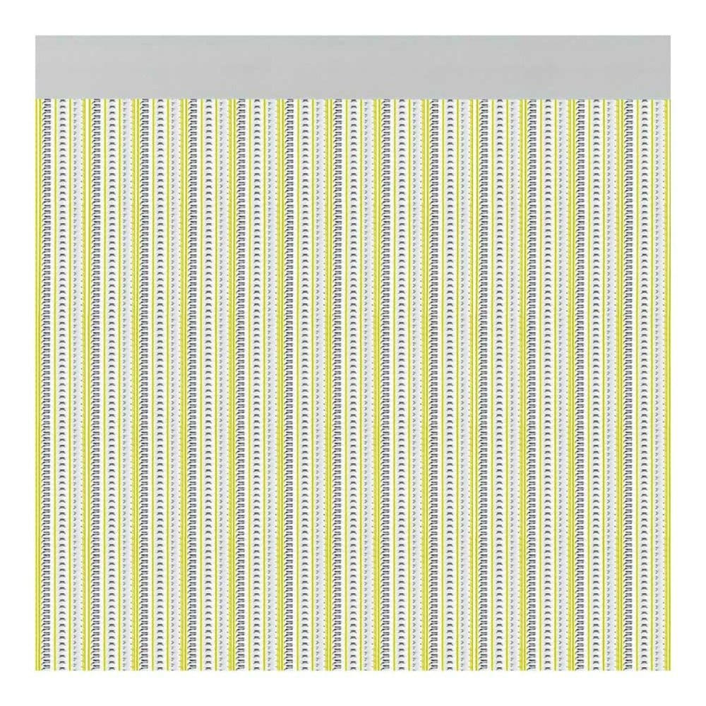 Curtain Acudam Brescia Doors Yellow Exterior PVC Aluminium 90 x 210 cm