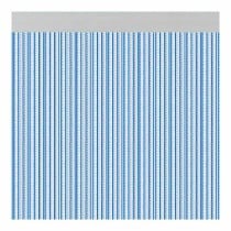 Rideau Acudam Brescia Portes Bleu Extérieur PVC Aluminium 90 x 210 cm