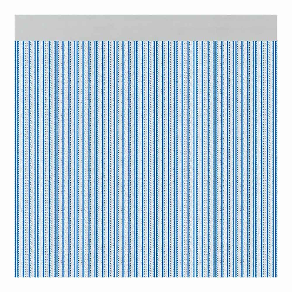 Rideau Acudam Brescia Portes Bleu Extérieur PVC Aluminium 90 x 210 cm