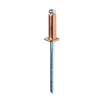 Rivets Rapid 5001462 Spindle Ø 4 x 10 mm Copper Aluminium (50 Units)