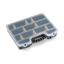 Box with compartments Terry With lid polypropylene 16 Compartments (39,5 x 30,5 x 6 cm)