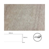 Plywood Board Bertini Calabo 60 x 60 cm (10Units)