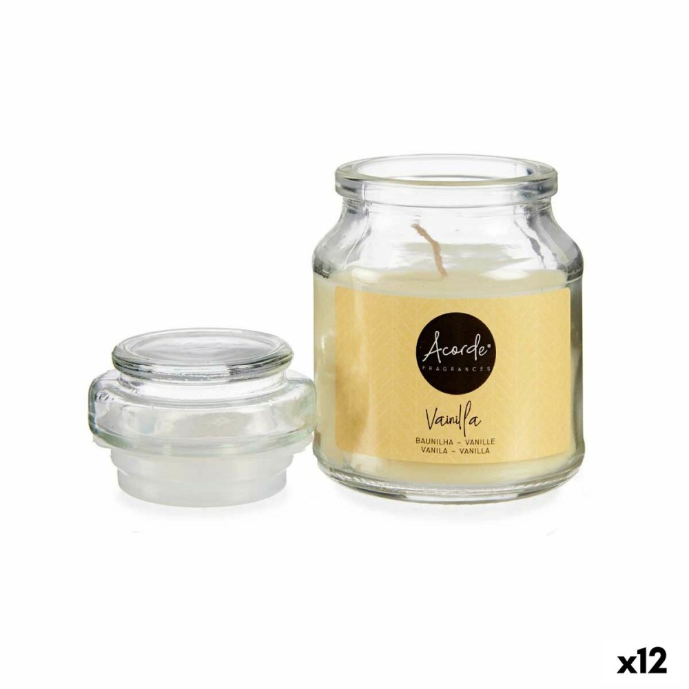 Scented Candle Acorde E-346V Vanilla (12 Units)