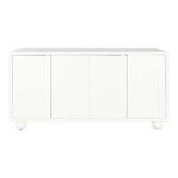 Sideboard DKD Home Decor White MDF Wood 160 x 37 x 85 cm