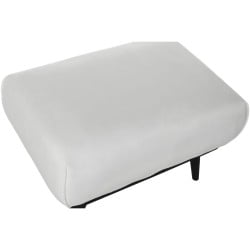 Banquette DKD Home Decor Blanc Noir 70 x 50 x 42 cm