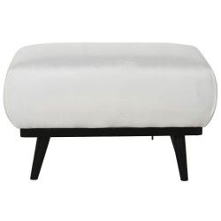 Banquette DKD Home Decor Blanc Noir 70 x 50 x 42 cm