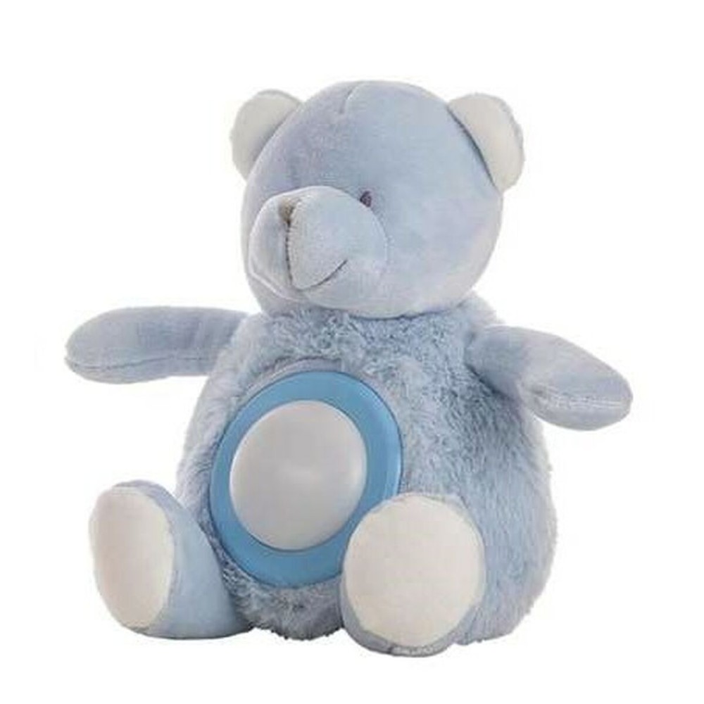 Plüschbär Blau Musik Lichter 20 cm 20cm