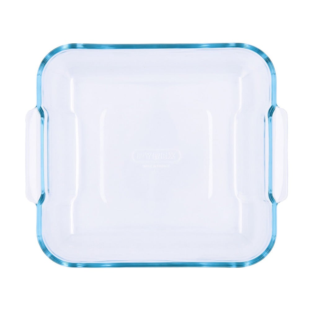 Kochschüssel Pyrex Classic karriert Durchsichtig Glas 25 x 22 x 6 cm (6 Stück)