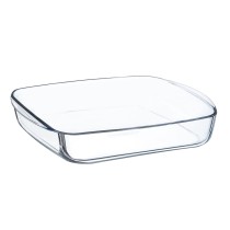 Kochschüssel Ô Cuisine karriert 25 x 22 x 5 cm Durchsichtig Glas (6 Stück)