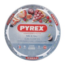 Cake Mould Pyrex Classic Vidrio Transparent Glass Flat Circular 27,7 x 27,7 x 3,5 cm 6 Units