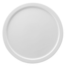 Pizza Plate Ariane Prime Ceramic White Ø 32 cm (6 Units)