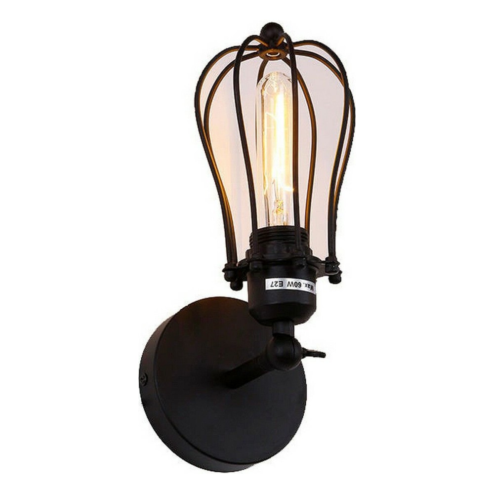 Wall Light EDM 32105 Black 60 W Vintage 220-240 V 11 x 16 x 32 cm