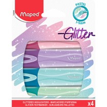 Ensemble de Marqueurs Fluorescents Maped 4 Pièces Multicouleur (15 Unités)