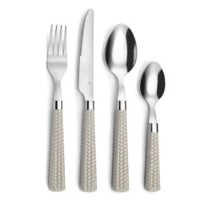 Cutlery Set Amefa Paille Grey 24 Units Metal