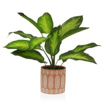 Decorative Plant Versa 15 x 48 x 15 cm Cement Plastic