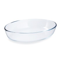 Oven Dish Pyrex Classic Vidrio Transparent Glass Oval 30 x 21 x 7 cm (4 Units)