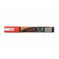 Flüssige Kreidemarker Uni-Ball PWE-5M Orange (6 Stücke)