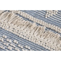 Tapis DKD Home Decor 180 x 120 x 2 cm Bleu Coton Blanc Boho