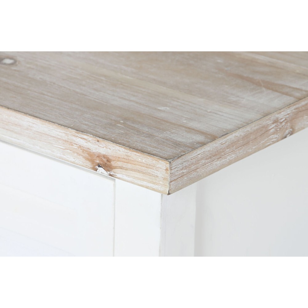 Anrichte DKD Home Decor Weiß Tanne Holz MDF 130 x 40 x 80 cm