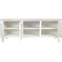 Meubles de télévision DKD Home Decor Sapin Blanc Bois MDF 120 x 40 x 45 cm