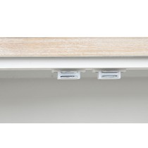 Buffet DKD Home Decor Blanc Sapin Bois MDF 130 x 40 x 80 cm