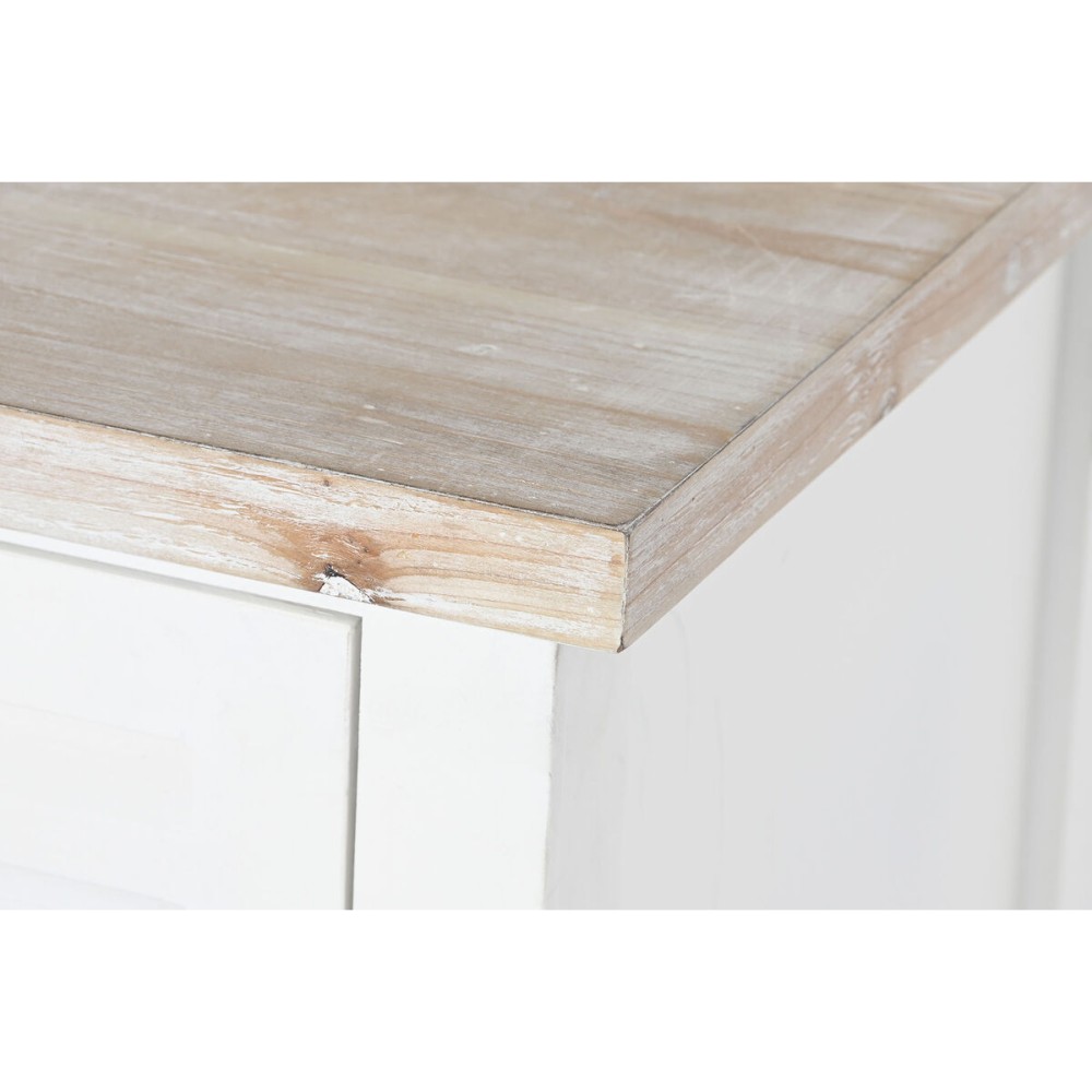 Anrichte DKD Home Decor Weiß Tanne Holz MDF 130 x 40 x 80 cm