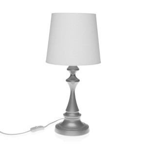 Lampe de bureau Versa Gene Gris 23 x 49 cm Métal