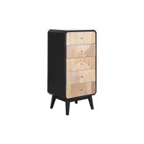 Kommode DKD Home Decor 48,3 x 35 x 100 cm Schwarz Holz