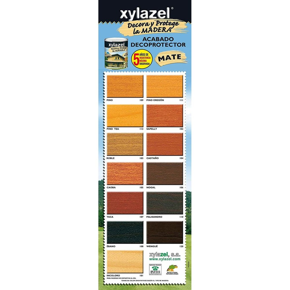 Lasure Xylazel Plus Decora 750 ml Mat Sapeli