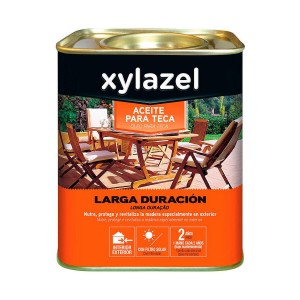 Teaköl Xylazel Lange Haltbarkeit natürlich 750 ml Mattierend