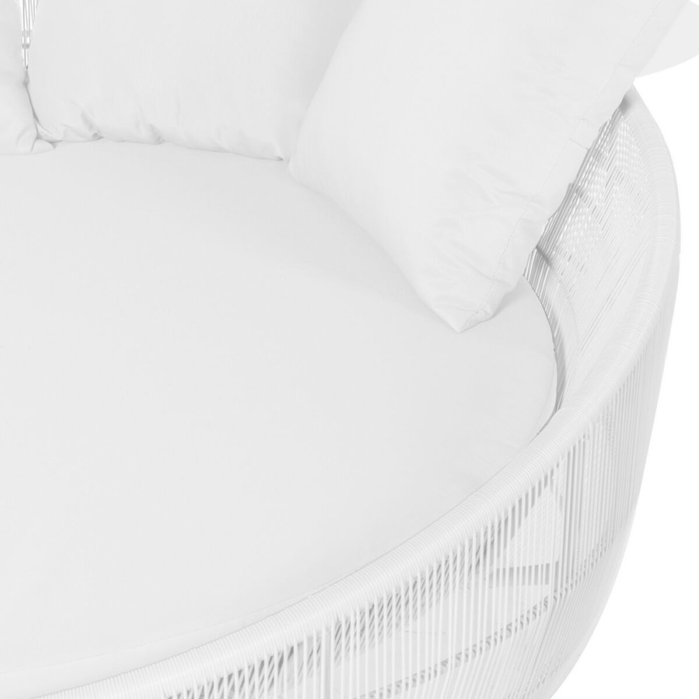 Sun-lounger Dido 160 x 160 x 76 cm Circular White