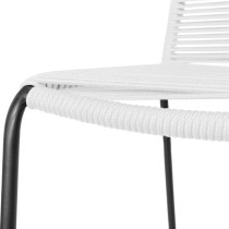 Garden chair Antea 57 x 61 x 90 cm Rope White