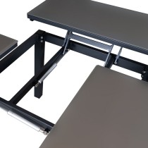 Dining Table Agnes 120 x 60 x 48,5 cm Aluminium