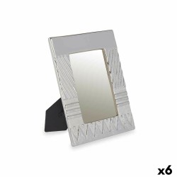 Photo frame Silver Ceramic 18,5 x 1,5 x 23 cm (6 Units)