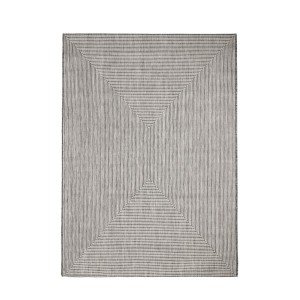 Outdoor rug Quadro Grey