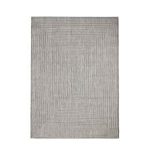 Tapis d’extérieur Quadro Gris