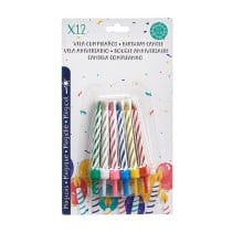 Candle Set Birthday Multicolour (12 Units)