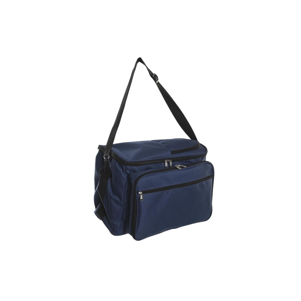 Picknick-Set DKD Home Decor 43 x 23 x 29 cm Marineblau