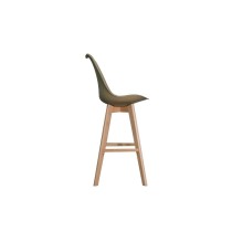 Stool DKD Home Decor Beige Beech 48,5 x 55 x 109 cm