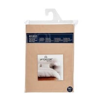 Drap housse 90 cm Beige (12 Unités)