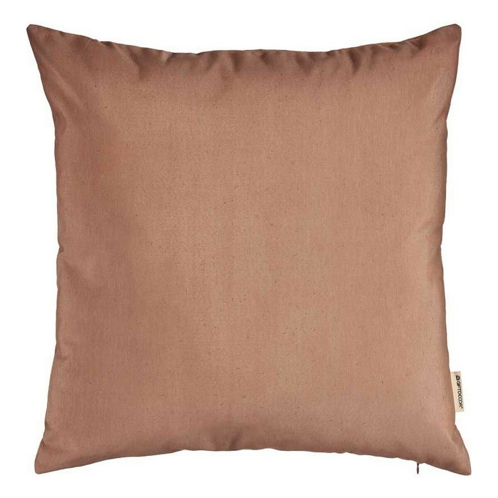 Housse de coussin 60 x 0,5 x 60 cm Marron (12 Unités)