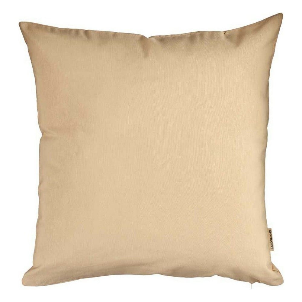 Housse de coussin 60 x 0,5 x 60 cm Beige (12 Unités)