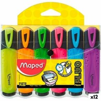 Fluorescent Marker Maped Peps Classic Multicolour (12 Units)